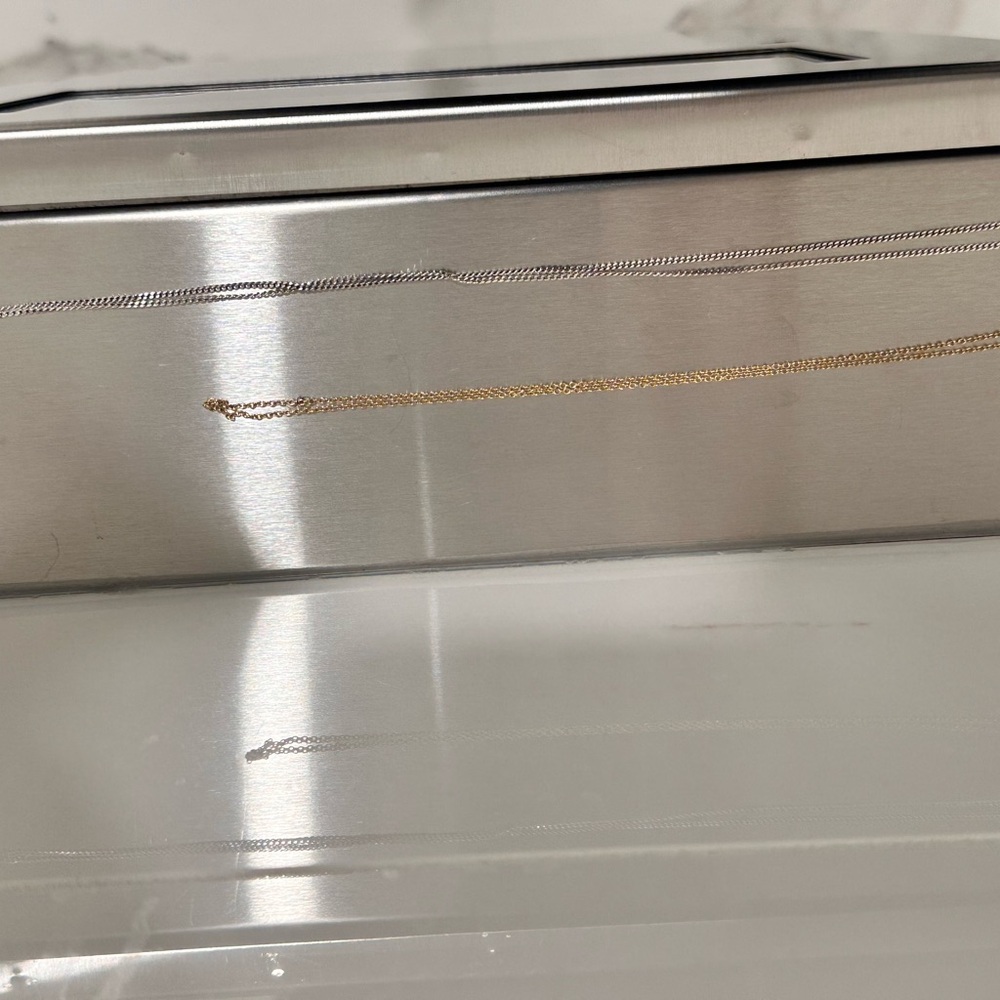 Elegant Gold and Silver Chain Necklaces